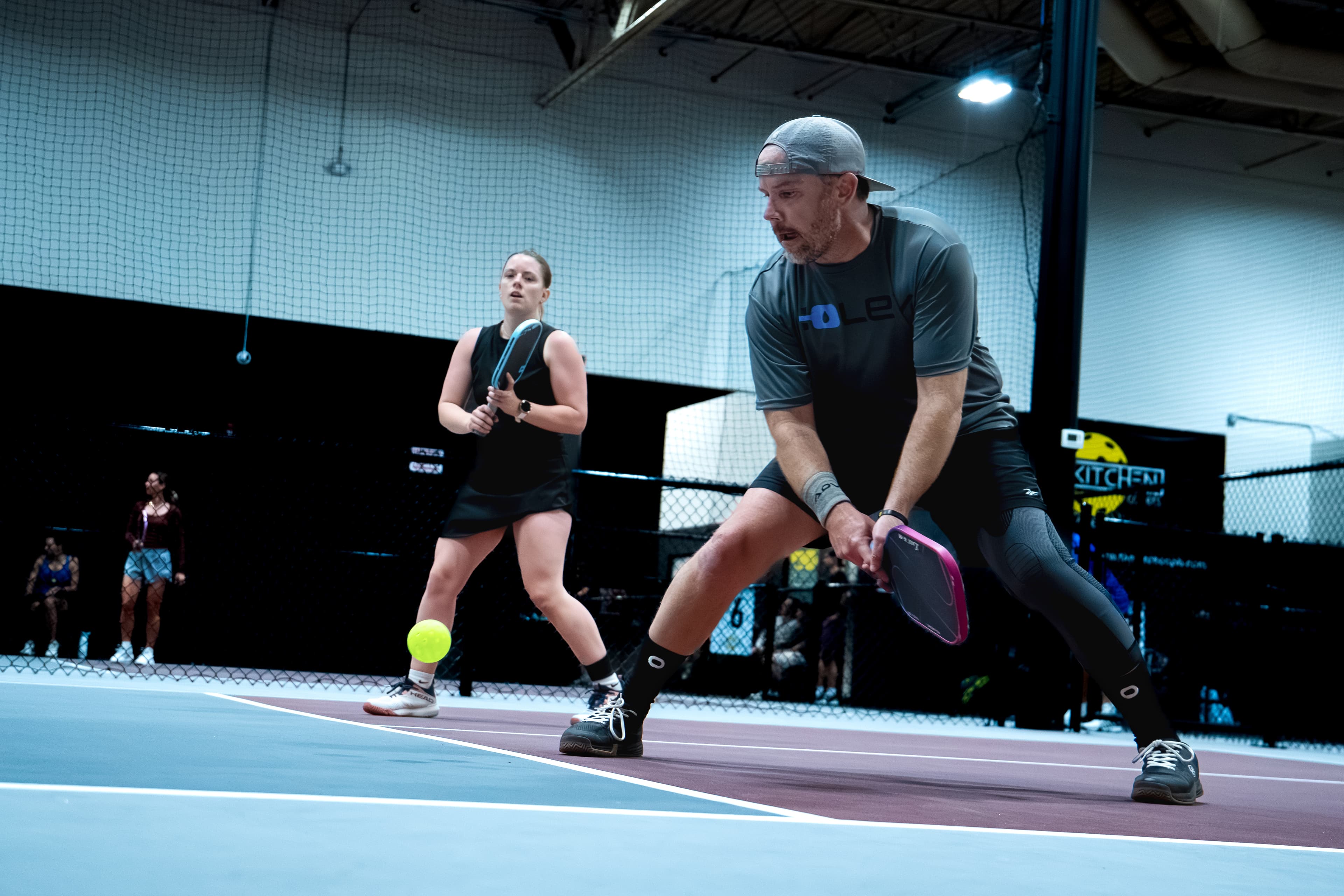 On-court action coverage